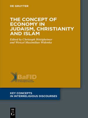 cover image of The Concept of Economy in Judaism, Christianity and Islam